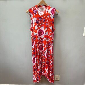 Maeve Anthropologie Cleary Dress Floral Print Casual Summer‎ Medium